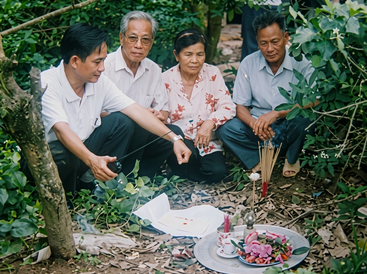 Ngày Tìm Mộ Thứ Hai: Con Chó Nằm Bẹp Như Ốm – Quả Trứng Trên Đầu Đũa