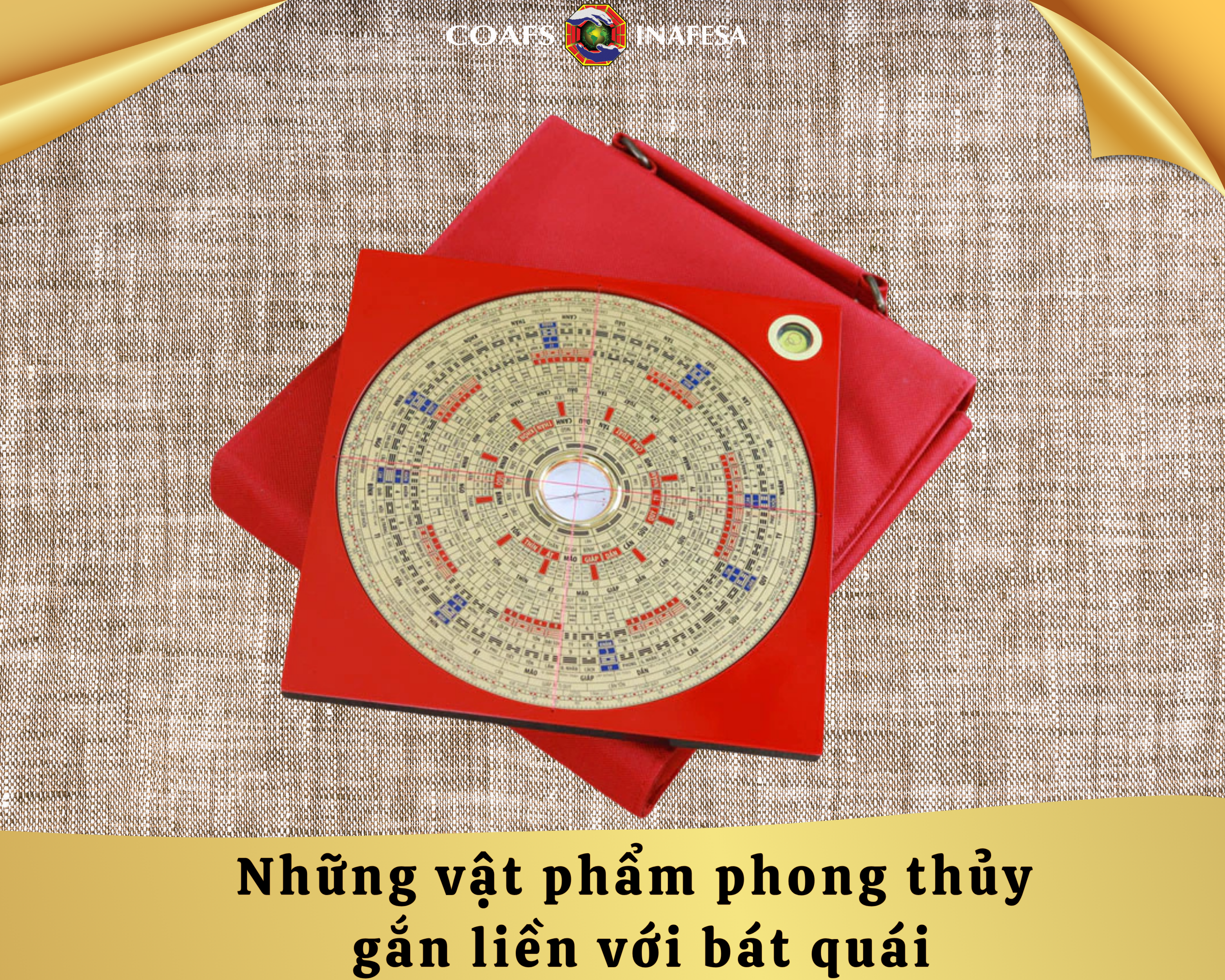 Những vật phẩm phong thủy gắn liền với bát quái