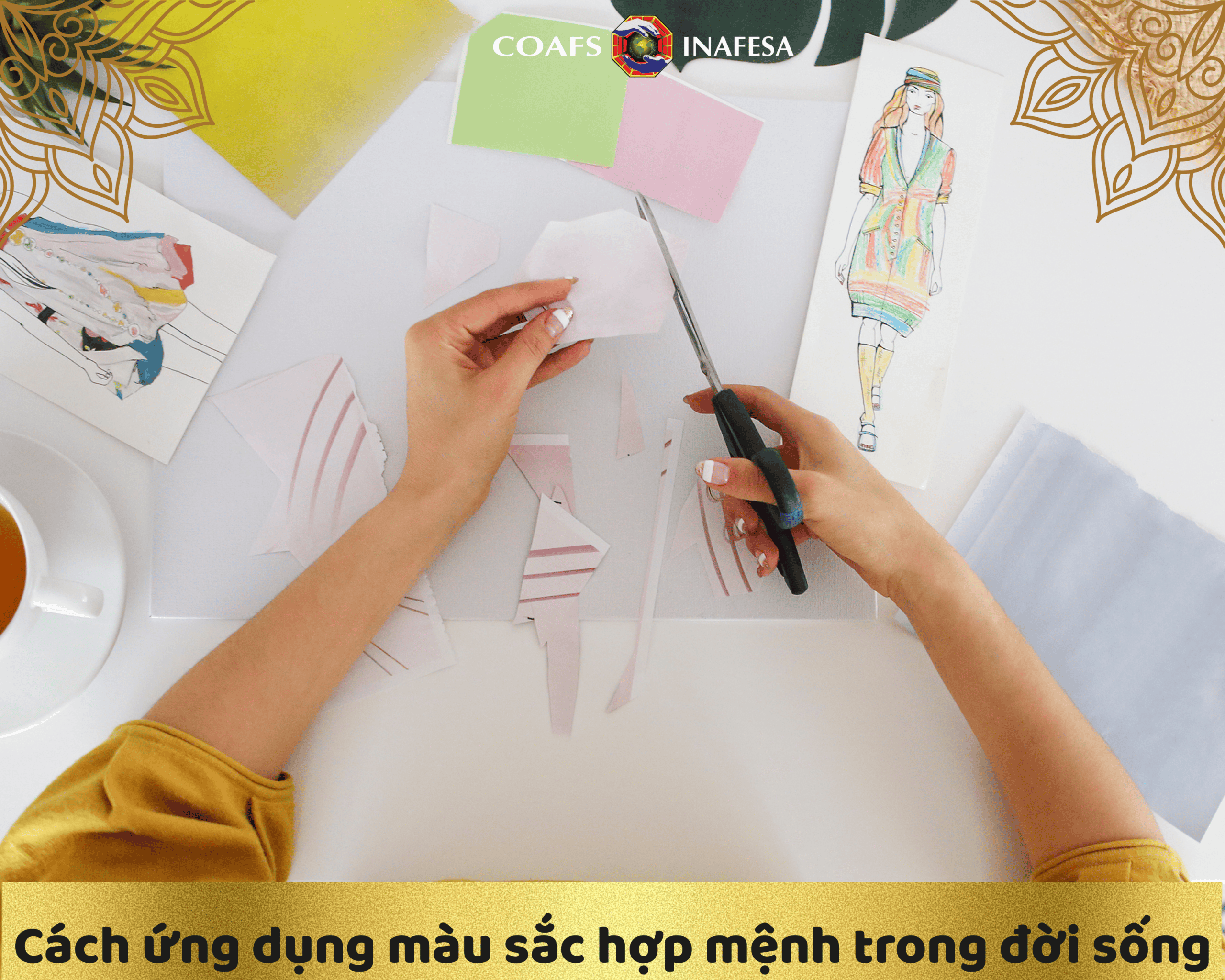 Cách ứng dụng màu sắc hợp mệnh trong đời sống