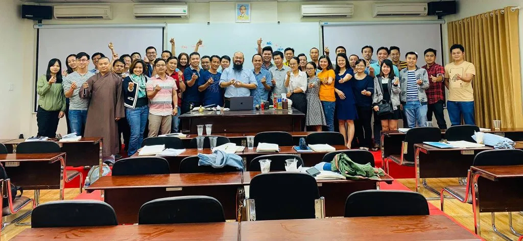 một lớp học của thầy thuận thiên
