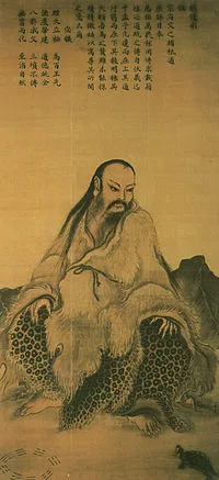 Tranh lụa về Phục Hy thời nhà Tống.