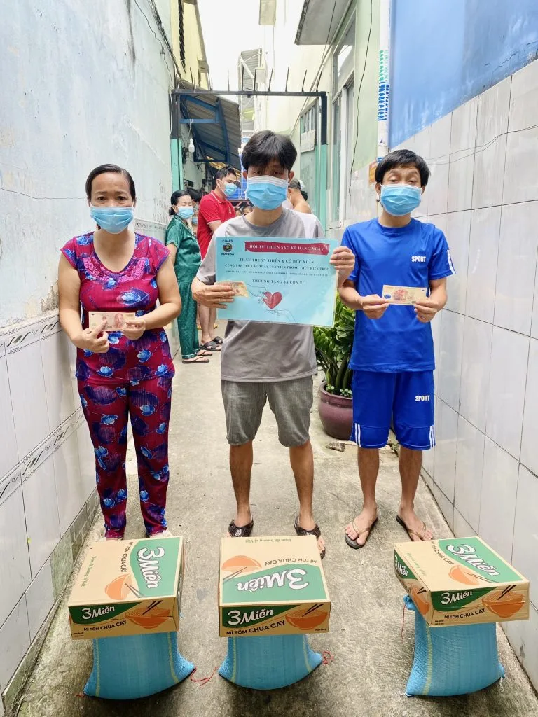 Công tác thiện nguyện mùa dịch