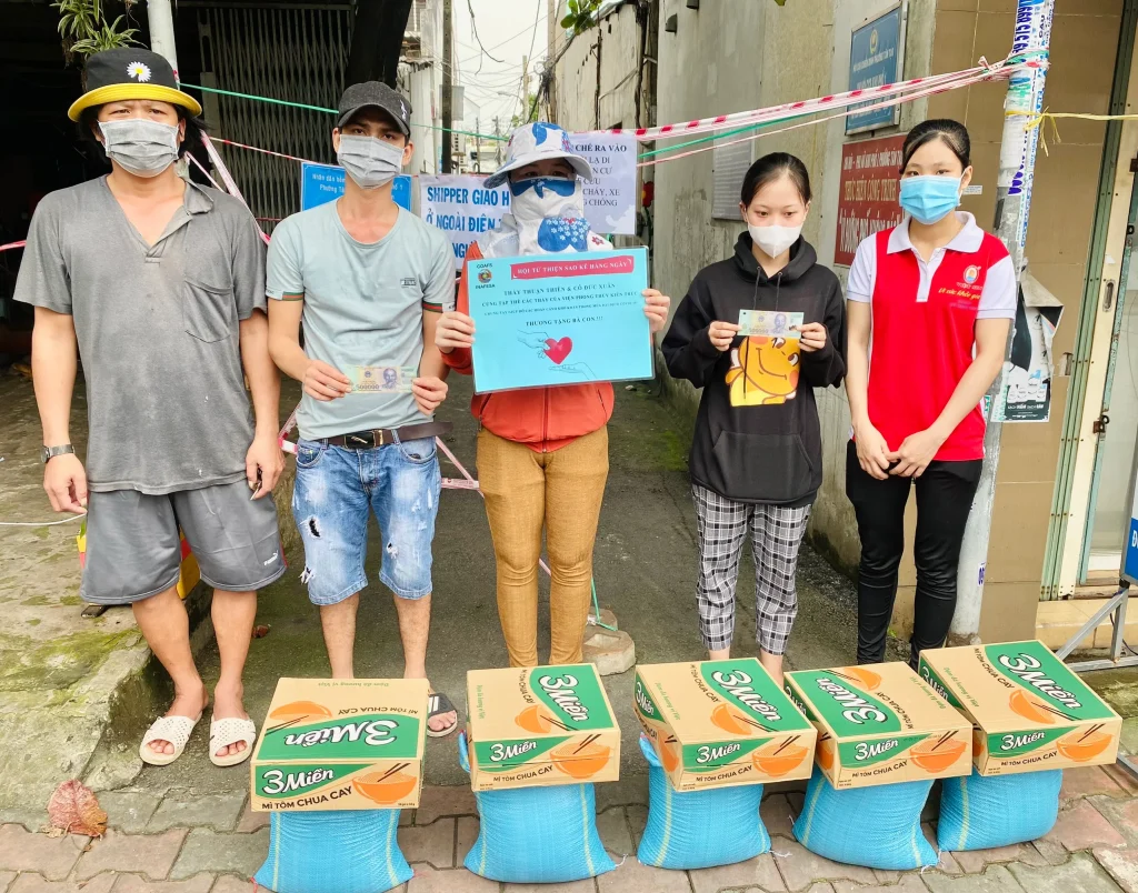 Công tác thiện nguyện mùa dịch