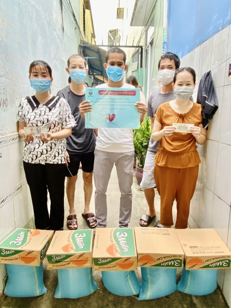 Công tác thiện nguyện mùa dịch