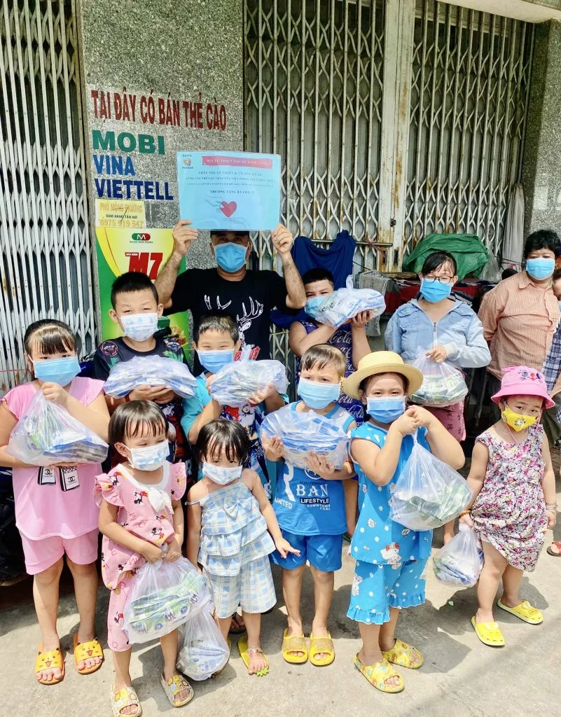 Công tác thiện nguyện mùa dịch