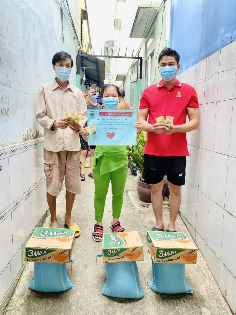 Công tác thiện nguyện mùa dịch