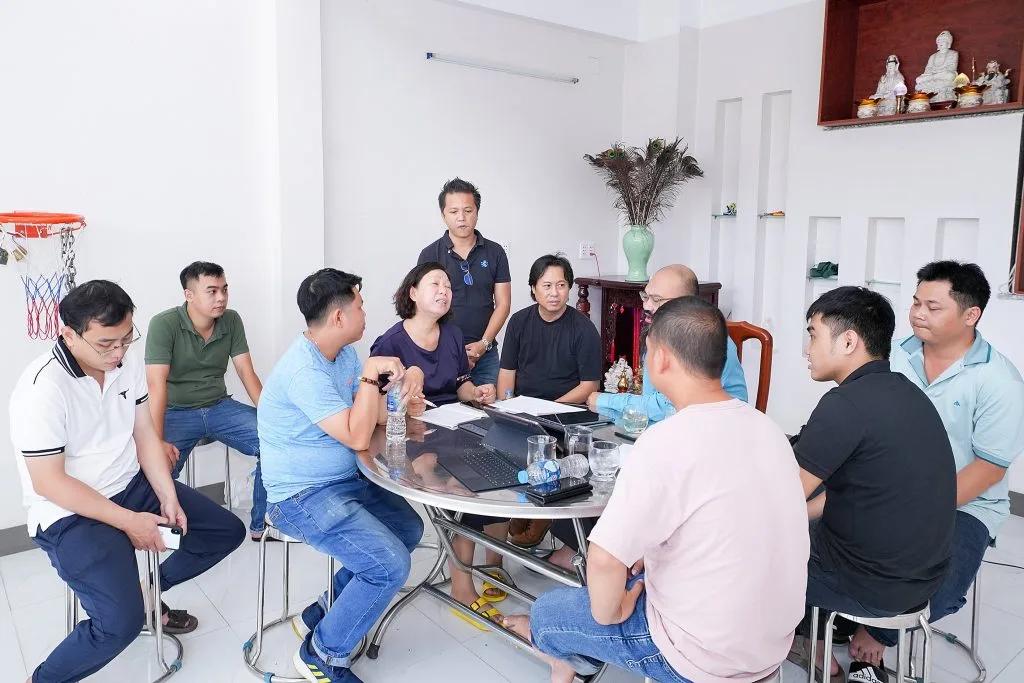 Ngày 28/06/2022 Thầy Cùng Học Viên Đến Thăm Nhà Khách Hàng