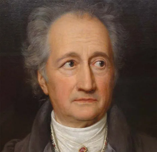 Johann Wolfgang von Goethe (1749-1832) là một đại thi hào văn học, và là chính trị gia nổi tiếng của Đức