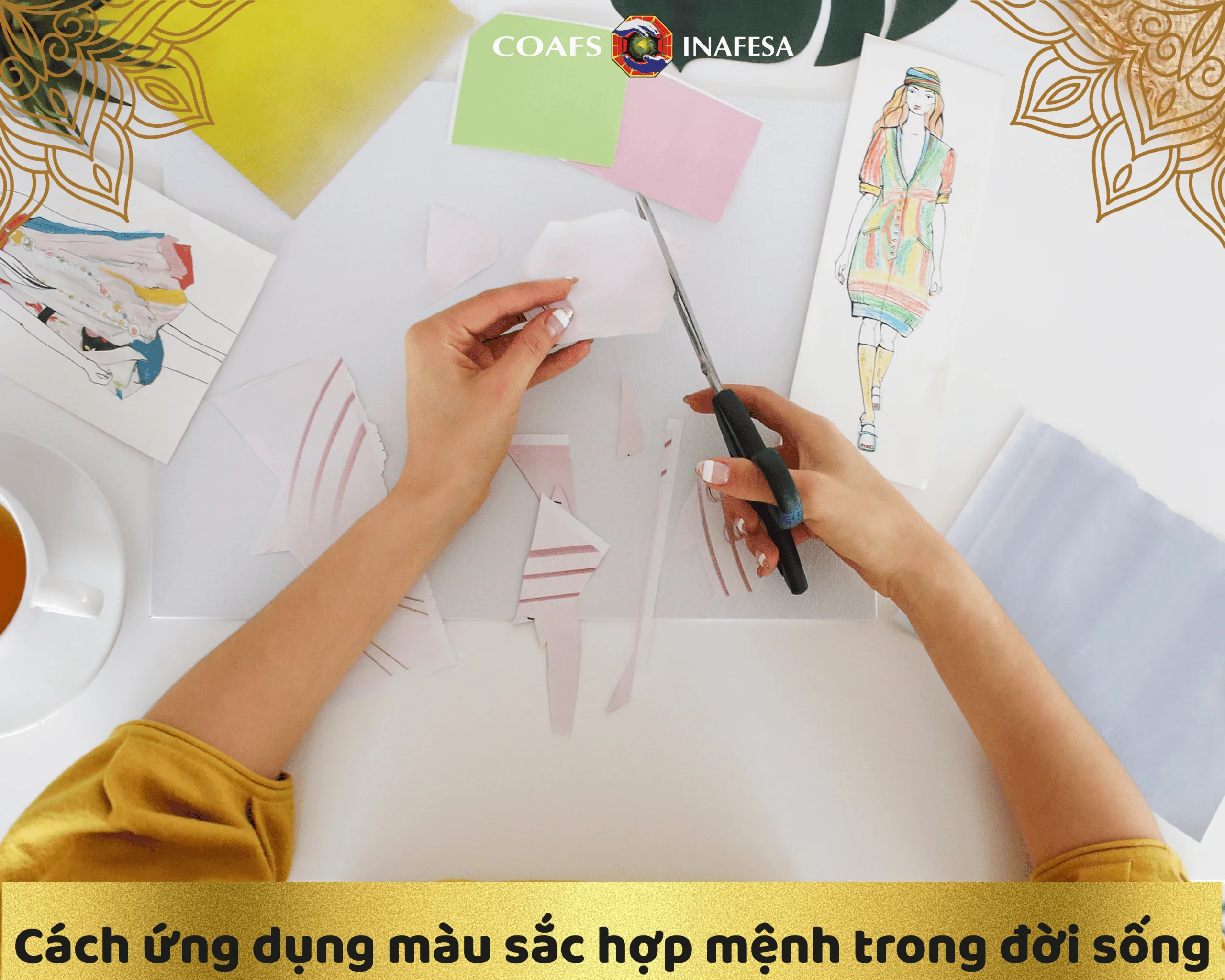 Cách ứng dụng màu sắc hợp mệnh trong đời sống