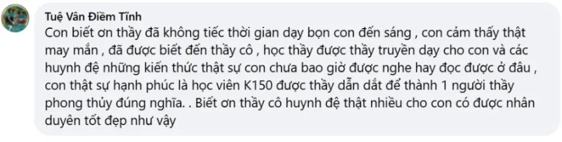 Ghi chép học viên Viện Phong Thuỷ
